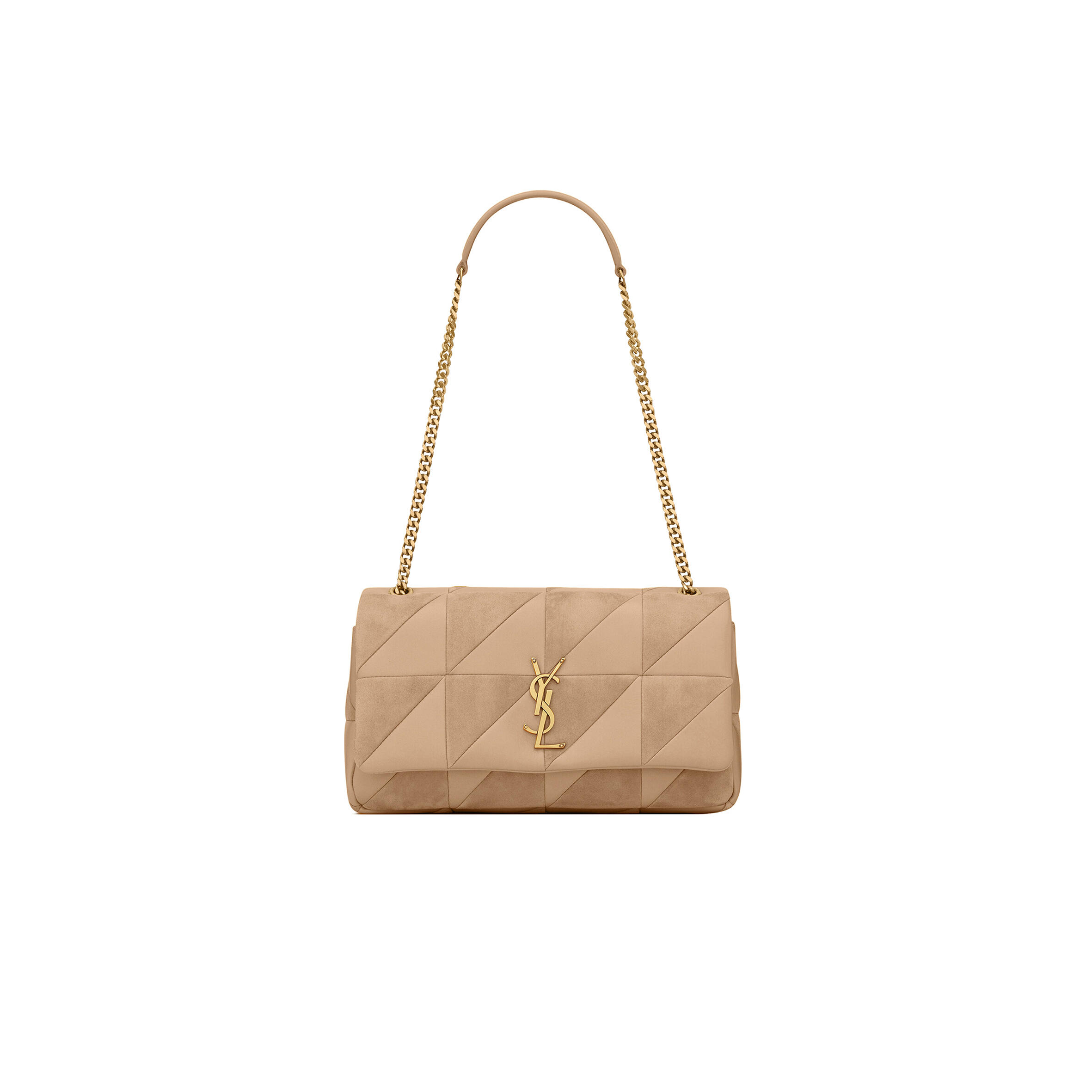 YSL JAMIE MEDIUM IN SUEDE AND LAMBSKIN 515821COPP72646 (25*15*7.5cm)